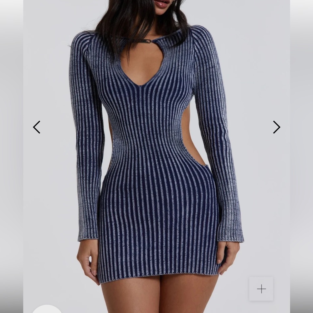 Jaded London Tribeca Backless mini dress new with tags